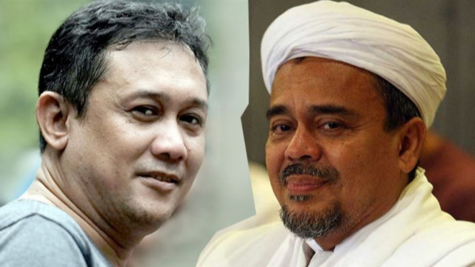 Denny Siregar dan Habib Rizieq