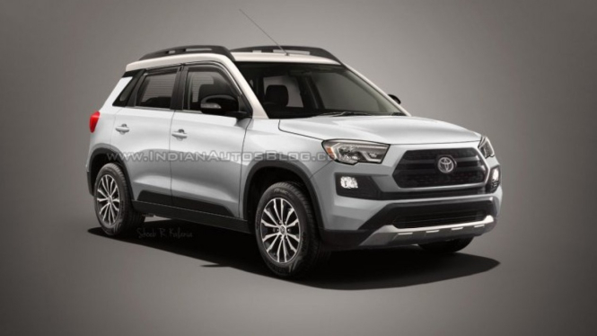 Suzuki Vitara berlogo Toyota