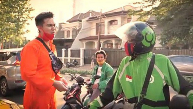 Baim Wong kena tipu ojek online