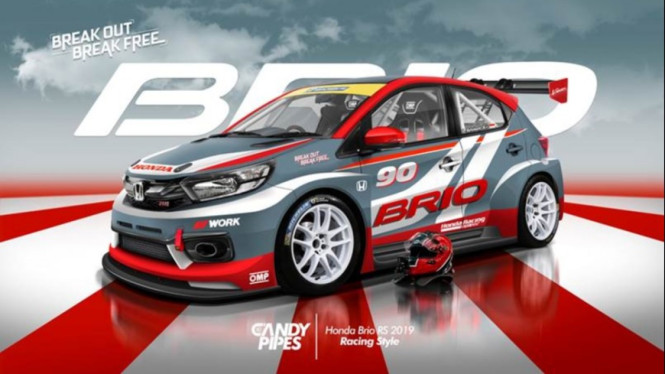 Modifikasi Honda Brio secara digital