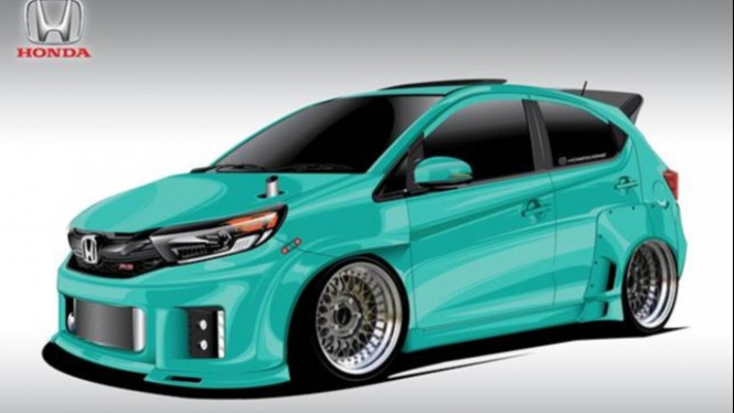 Modifikasi Honda Brio digital