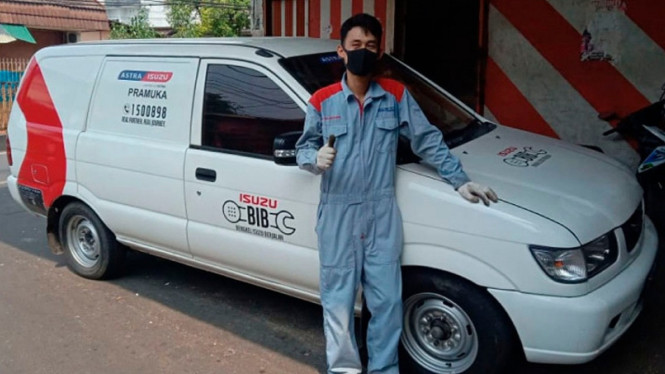 Bengkel berjalan Isuzu