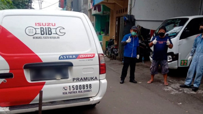 Bengkel berjalan Isuzu