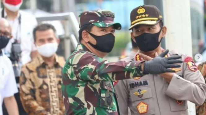 panglima TNI dan Kapolri