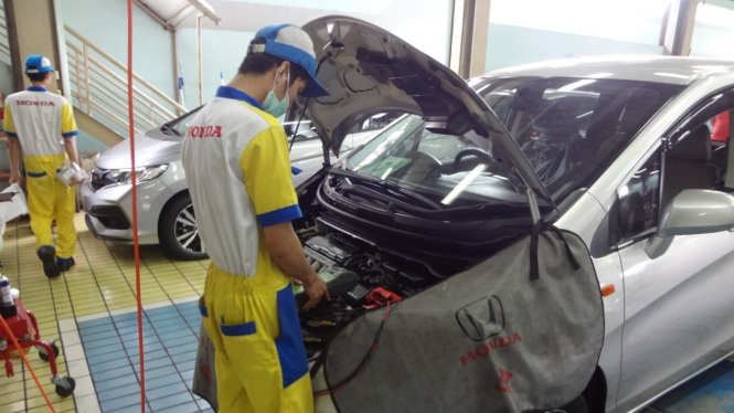 Servis gratis mobil Dokter dari Honda
