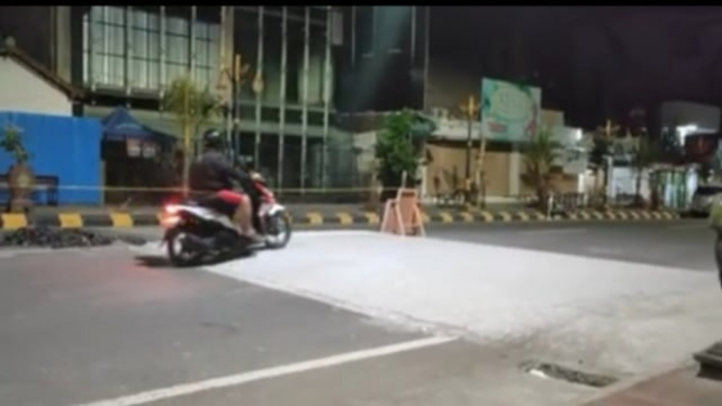 Polisi tidur di Madiun