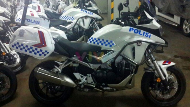 Motor polisi di Indonesia
