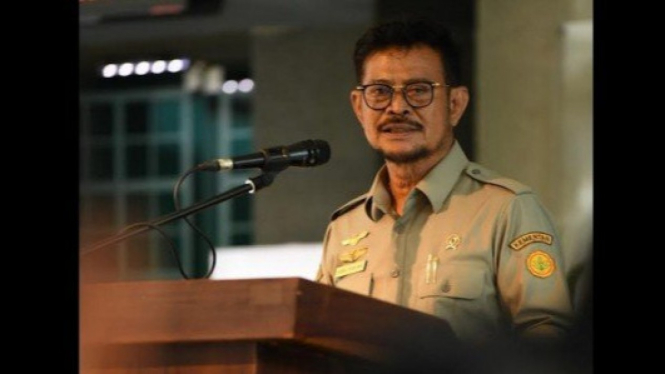 Menteri Pertanian Syahrul Yasin Limpo