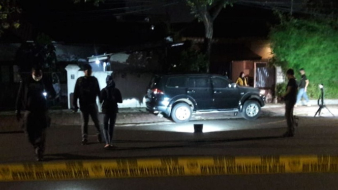 Pajero Sport Meledak di Menteng