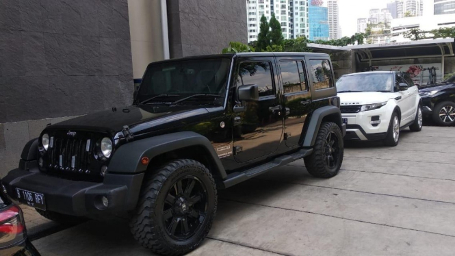 Parade mobil mewah Komisi III DPR