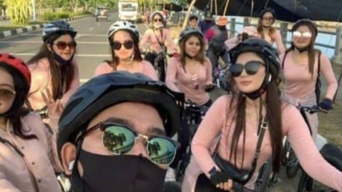 Pesepeda di Banda Aceh