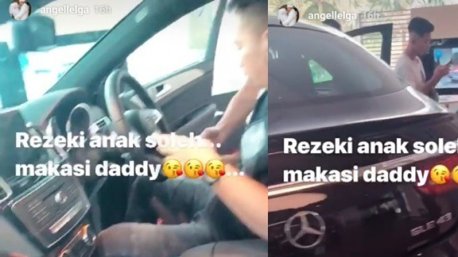 Vicky Prasetyo hadiahkan mobil untuk Angel Lelga