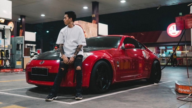 Reza Arap dengan Nissan 350Z