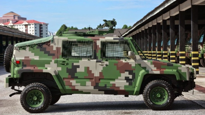 mobil perang Malaysia
