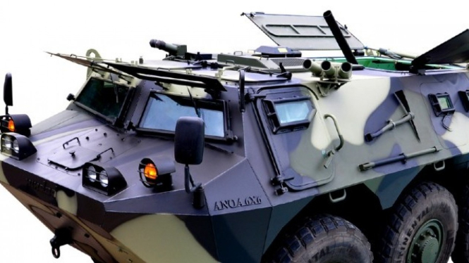Anoa 6x6 Mortar