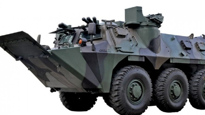 Anoa 6x6 tipe amfibi