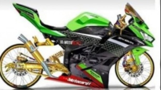 Rendering modifikasi Ninja kocak