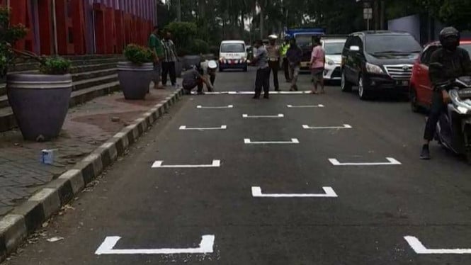 Jaga jarak ala MotoGP