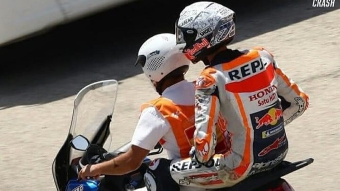 Pembalap Repsol Honda, Alex Marquez