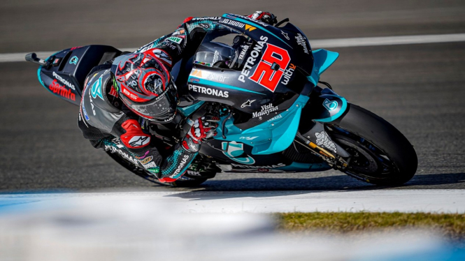 Pembalap Petronas Yamaha SRT, Fabio Quartararo