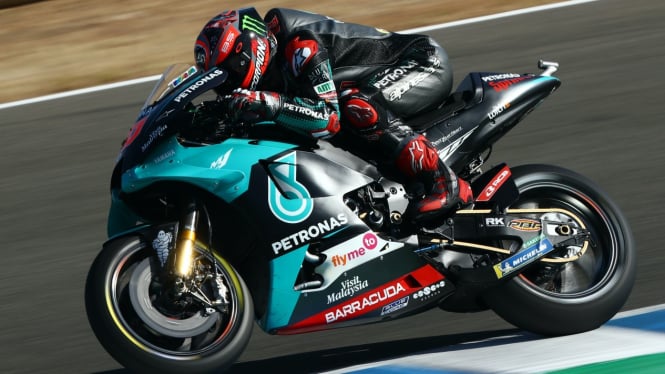 Pembalap Petronas Yamaha SRT, Fabio Quartararo
