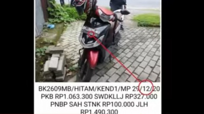 Oknum Polisi Tunggak Pajak Kendaraan