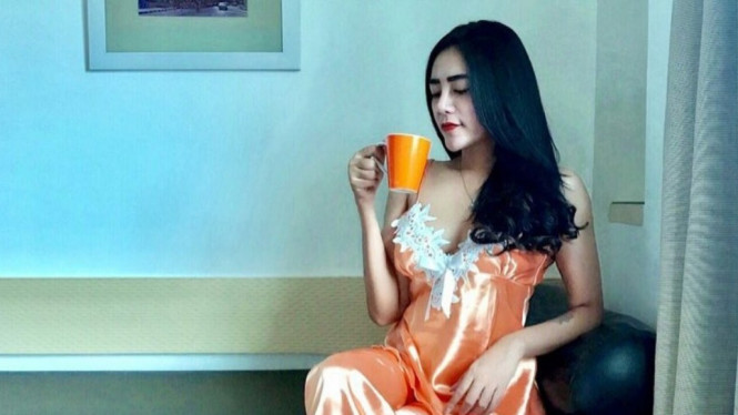 Vernita Syabilla terduga kasus portistusi online di Lampung