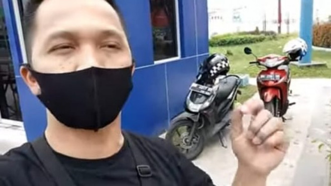 Polisi Pakai Plat Nomor Bodong