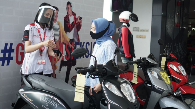 Promo motor Honda dari PT DAM untuk PNS