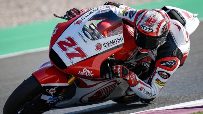Andi Gilang Jadi Korban dalam Kecelakaan Moto2