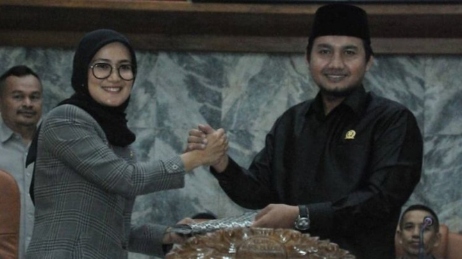 Bupati Lebak bersama Ketua DPRD Lebak