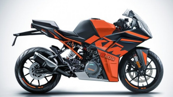 KTM RC390 baru