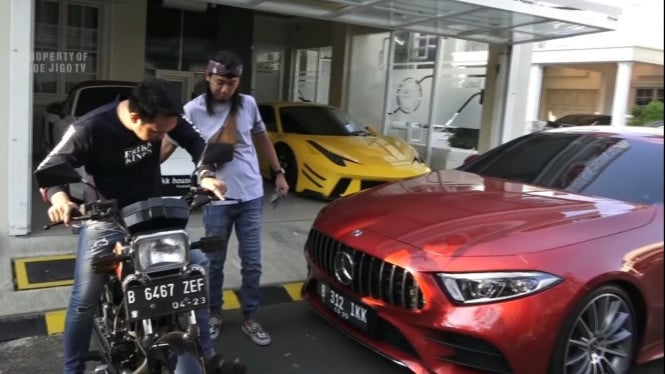 RX King Ade Jigo ditukar dengan Mobil Mercedes
