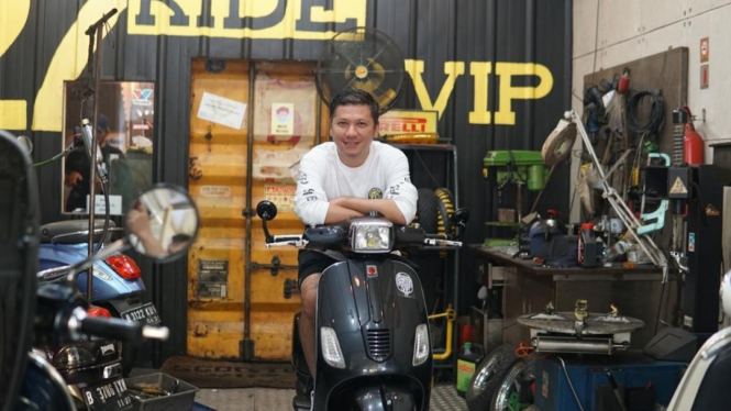Gading Marten Modif Vespa