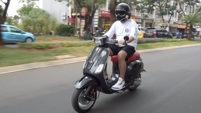 Gading Marten Modif Vespa