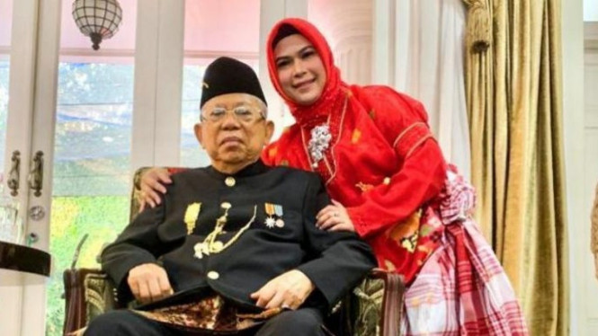 Ma'aruf Amin dan Siti Nur Azizah