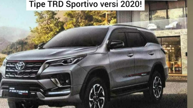 Bocoran brosur Toyota Fortuner baru