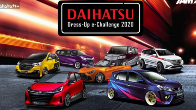 Daihatsu Dress Up e-Challenge 2020.