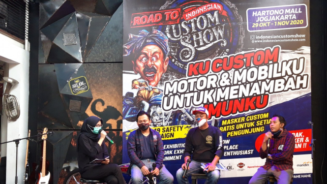Preskon Road to Indonesia Custom Show (ICS)
