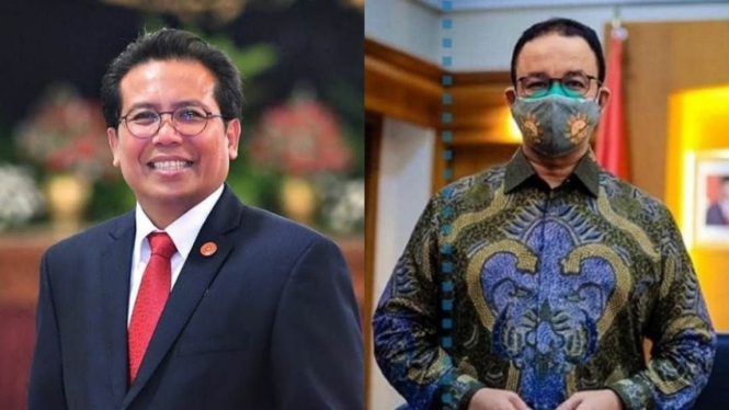 Fadjroel dan Anies Baswedan