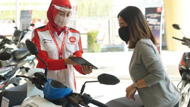 Pelayanan di diler Honda