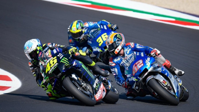 Joan Mir - Valentino Rossi - Alex Rins
