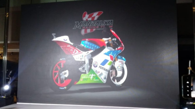 Livery Motor Mandalika Racing Team Indonesia