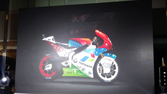 Livery Motor Mandalika Racing Team Indonesia