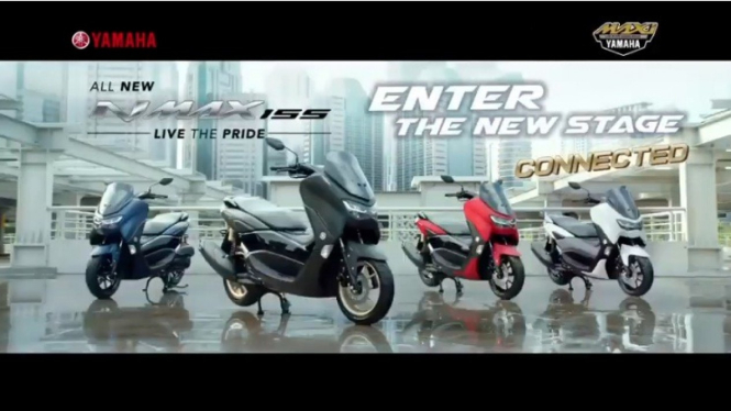 Yamaha NMax 155 baru.