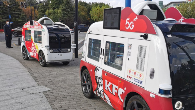 Mobil KFC di China