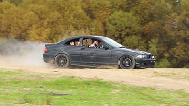 Selebgram Ryan Taylor hancurkan BMW