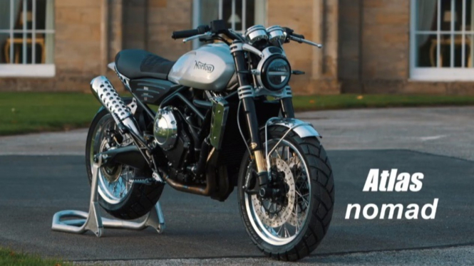Norton Atlas Nomad bemesin 650cc resmi meluncur
