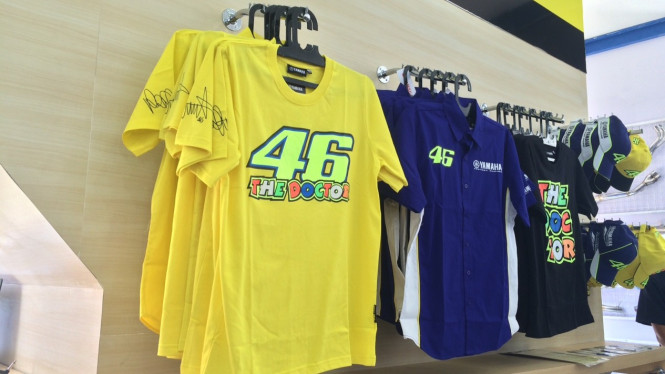 Racing Apparel VR46 (Asia) yang Dijual Yamaha Indonesia