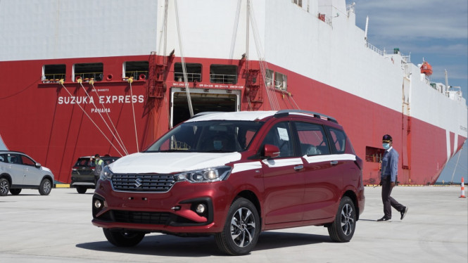 Suzuki All New Ertiga diekspor